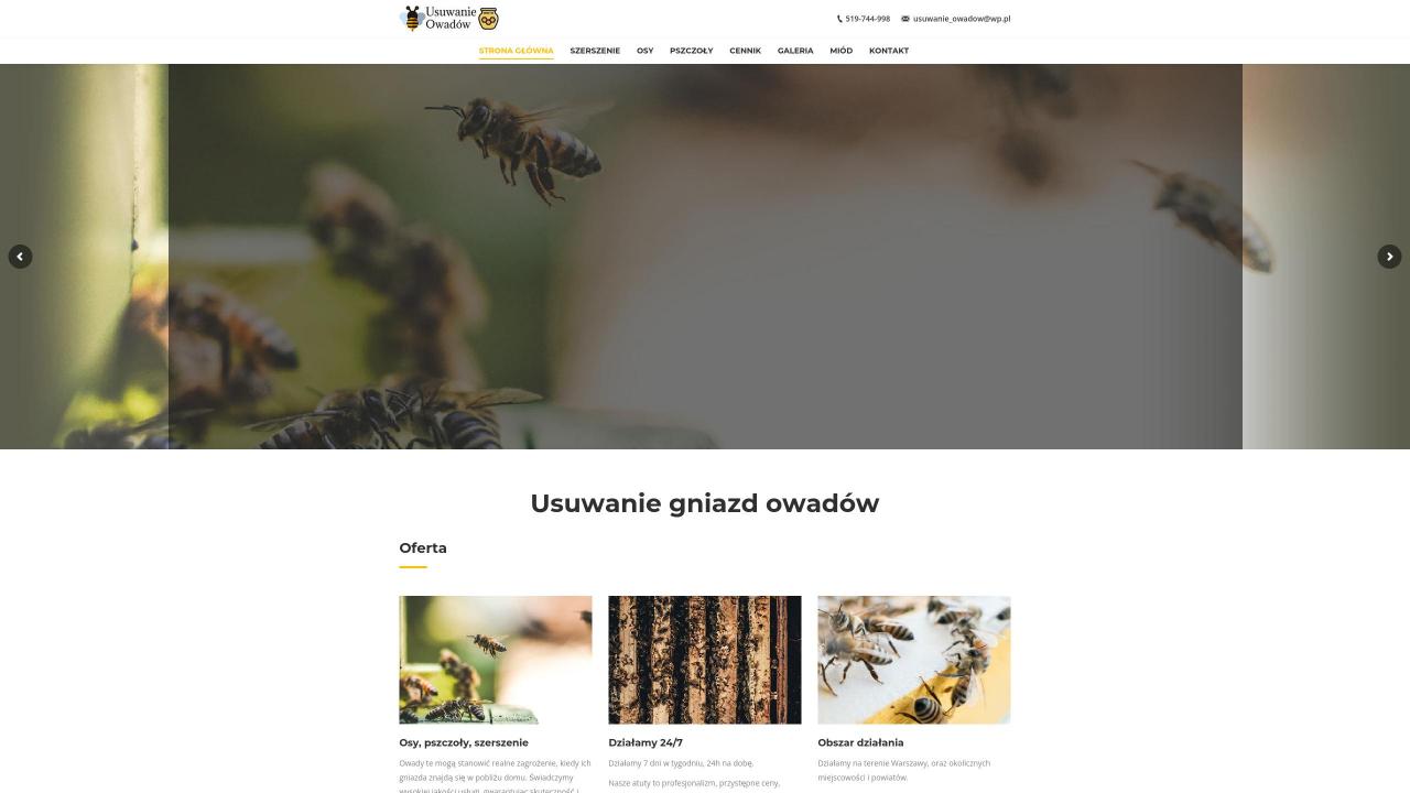 Usuwanie Owadów